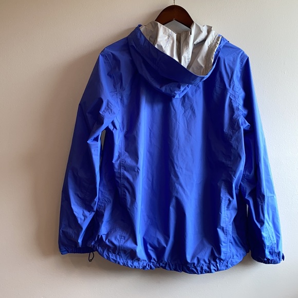 L.L Bean Rain Jacket Large Blue - Picture 5 of 7